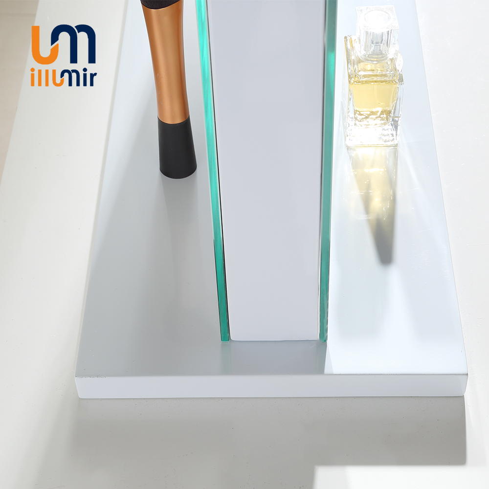 LED Makeup Mirror 1001-04S/BS - 6 Sizes - Aluminum Frame - Dimmable 3000-6000K